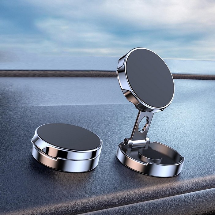 laderive 자동차 핸드폰 거치대 720도 접이식 차량 휴대폰 마그네틱 거치대
