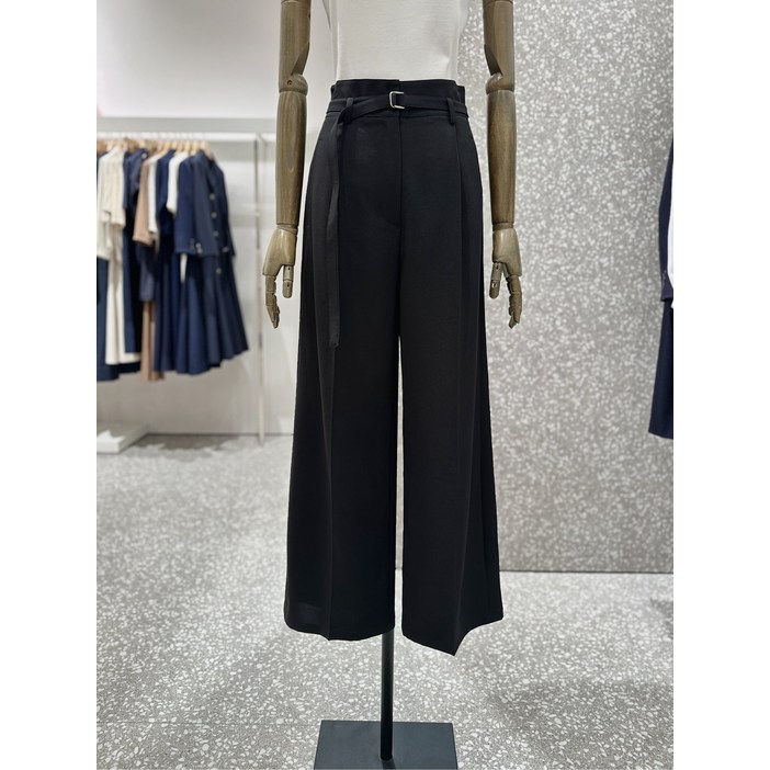 국내백화점  지고트 JP8E0SL031핀턱 와이드 팬츠 정품