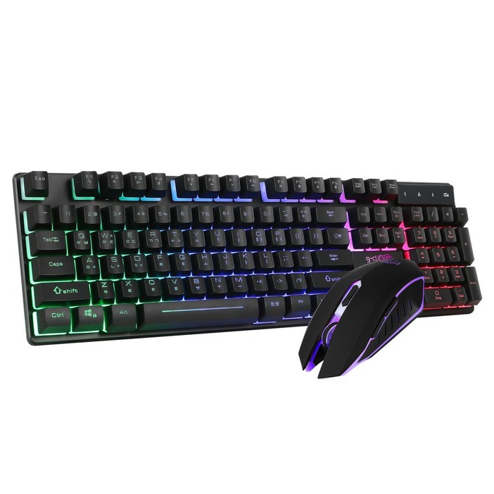 지클릭커 슈퍼히어로 에어 GMK220 키보드 마우스 세트, GMK220, 블랙, 일반형 지클릭커 슈퍼히어로 에어 GMK220 키보드 마우스 세트, GMK220, 블랙, 일반형