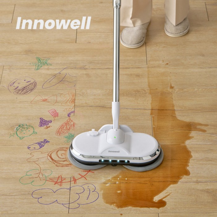 이노웰 차이슨 무선 물걸레 청소기 HC2000R