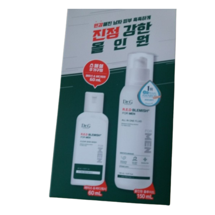 닥터지 레드 블레미쉬 포맨 올인원 플루이드 150ml  클리어 스킨 워시 60ml