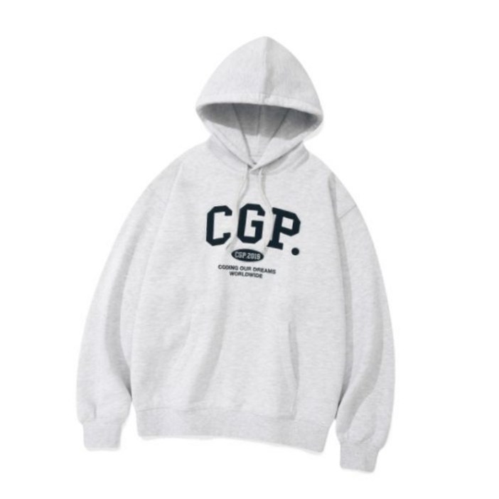 매장정품 CODEGRAPHY 코드그라피 CGP 아치 로고 후드티_라이트그레이 CBDWUTH100MG 559811