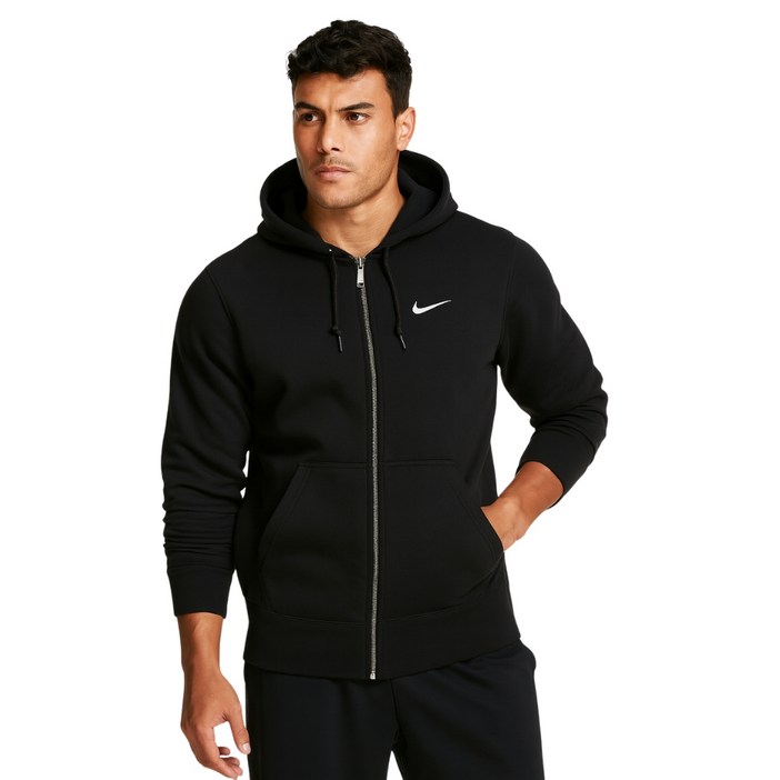 나이키 후드집업 블랙  후드집업  정품 Classic Full Zip Hoodie Black