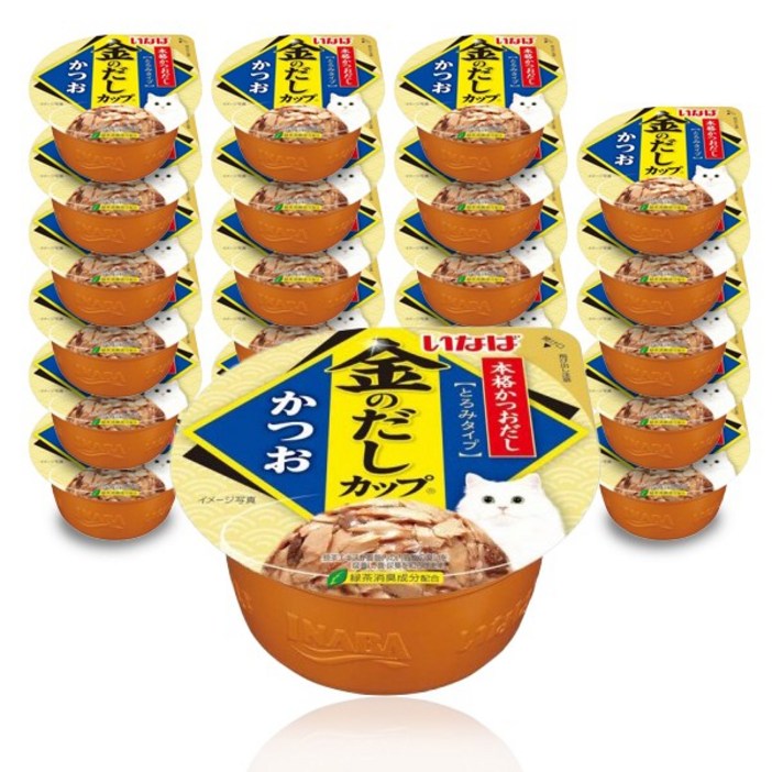 이나바 금빛육수컵 70g 10종