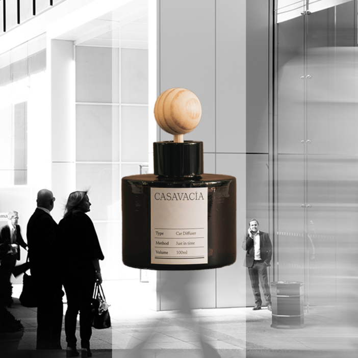 카사바시아 백화점 차량용 방향제 디퓨저 차량 카, 1개, 블루 드