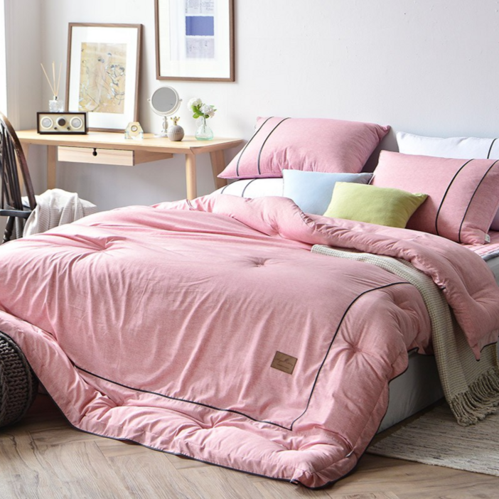 헬씨지니 모달 웨딩 신혼 예단 사계절 국산 사계절 차렵이불세트SSKK