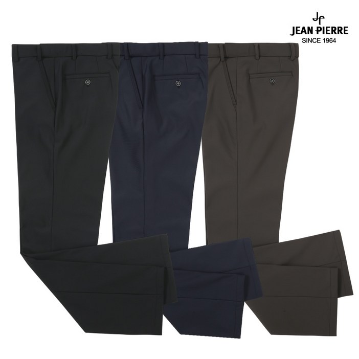 쟌피엘 기모 남성 골프바지 골프웨어 스판 밴딩바지 슬랙스