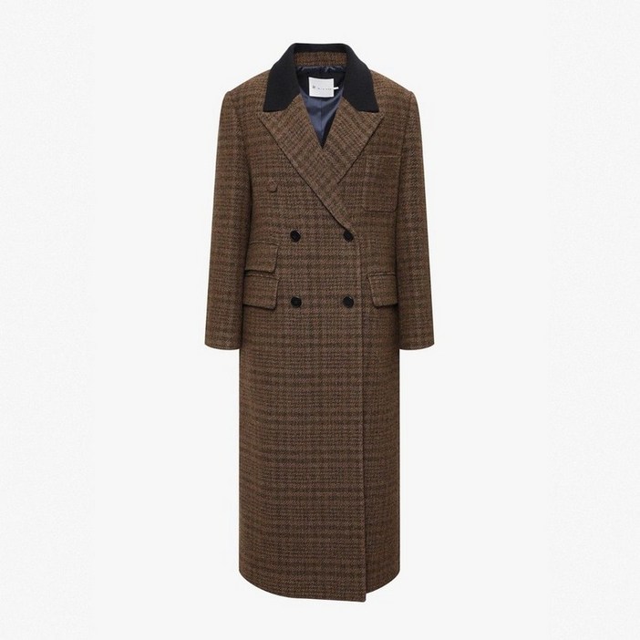 백화점 정품 25FW 잇미샤 더블 브레스티드 울 코트 ITPCWHC750