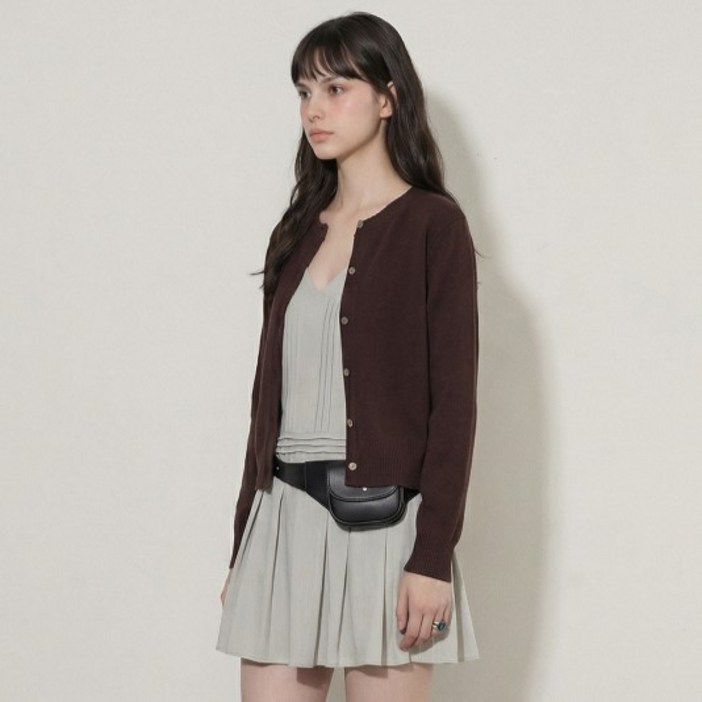 빅사이즈추가여성 가디건 간절기 하객룩 니트가디건 버튼가디건 라운드넥가디건 출근룩 데이트룩 베이직가디건