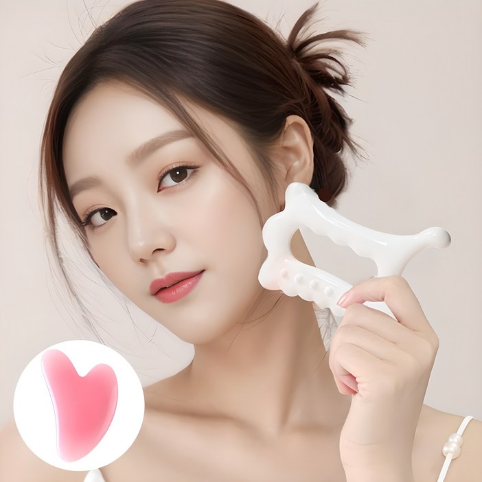 여신괄사 V라인 페이스 바디 2개세트 경락 괄사