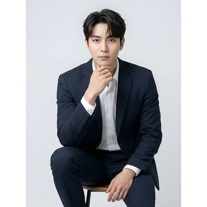 BY파크랜드 네이비 셋업 자켓A1KC2310157A