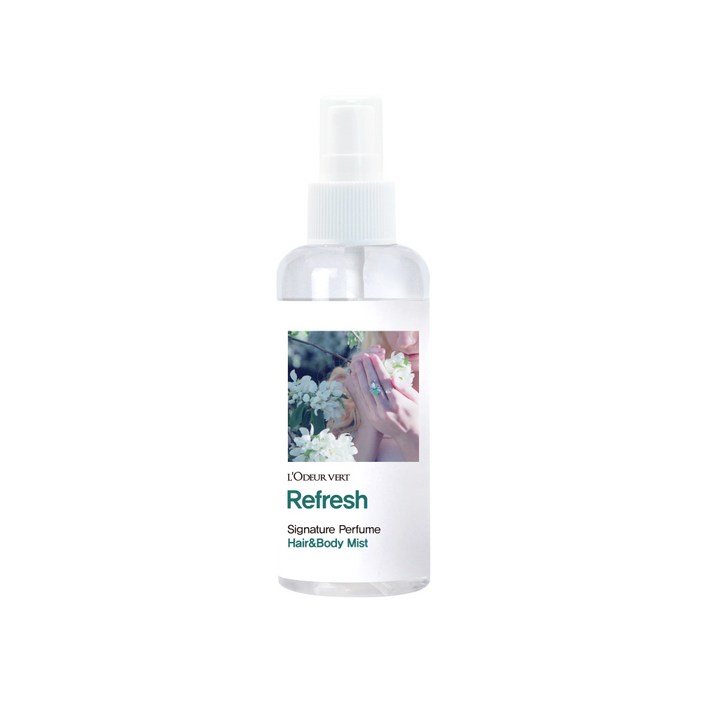 미녀와야수 헤어 앤 바디미스트 리프레쉬향, 7개, 150ml
