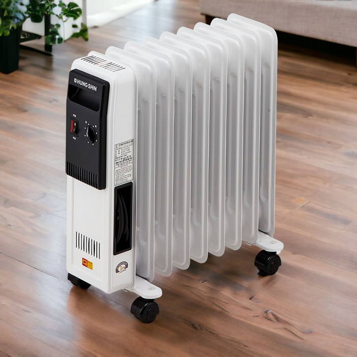 흥신 국산 전기라디에이터 2년보증 가정용 사무실 난로 화장실 욕실 원룸 전기식라지에타 5핀7핀9핀11핀13핀15핀