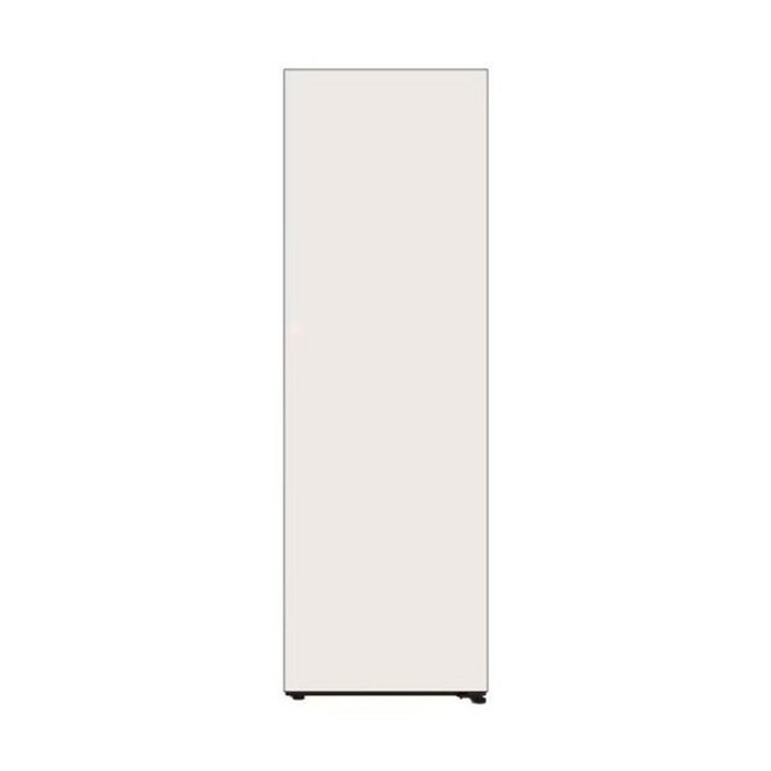 LG 오브제키친핏 김치냉장고 1도어 인버터 1등급 베이지 오토오픈도어 328L