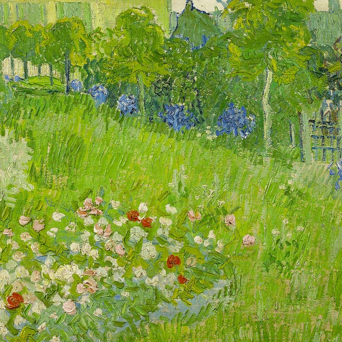 명화 인테리어 캔버스 그림 액자 고흐-도비니의 정원