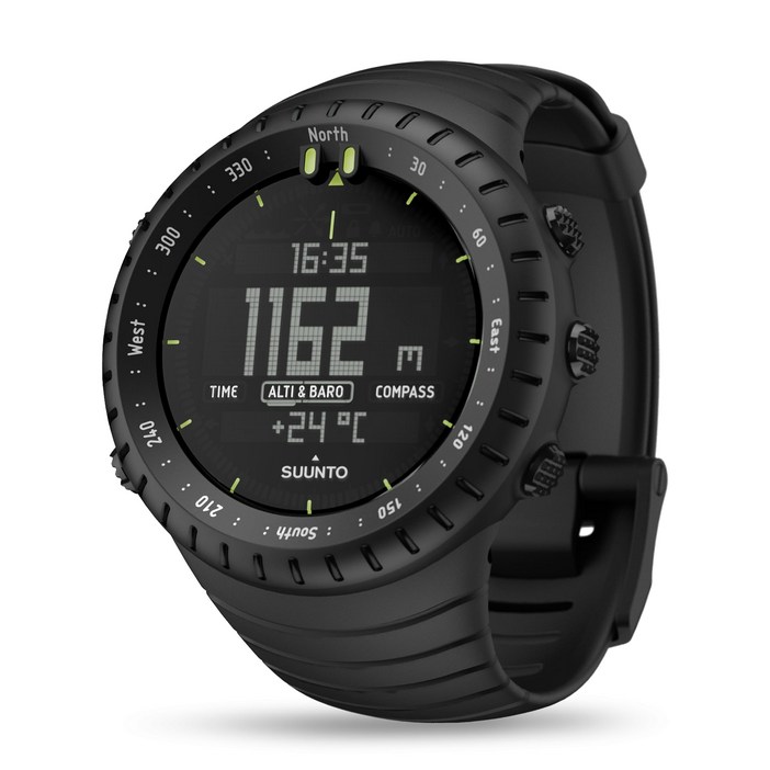 순토 코어 SUUNTO CORE 올 블랙 시계 SS014279010 다이빙용품 스마트 방수 워치