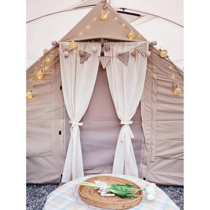 14시이전당일출고  네이처하이크에어텐트 전용커튼 에어로그 수비다 우트가르드 커튼 2장 1세트 + 파우치