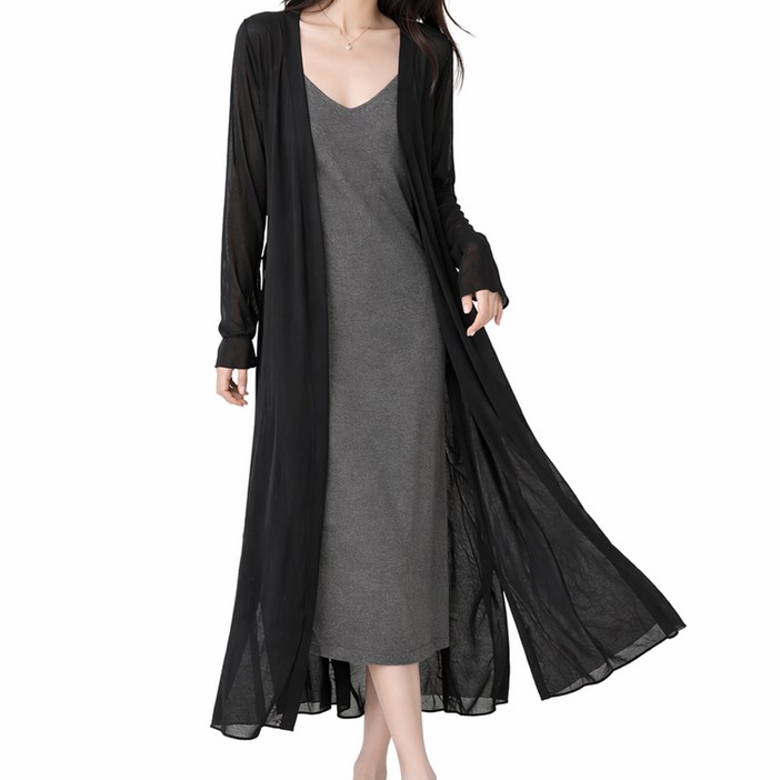 차쿠 여성 가디건 빅사이즈 간절기 환절기 바캉스 롱가디건