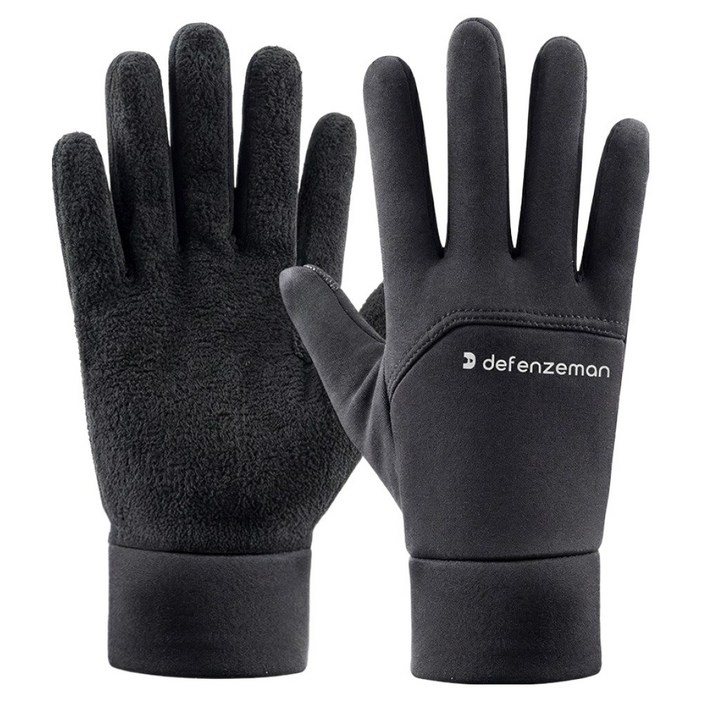 디펜즈만 기모 방한 방수 스마트폰 터치장갑