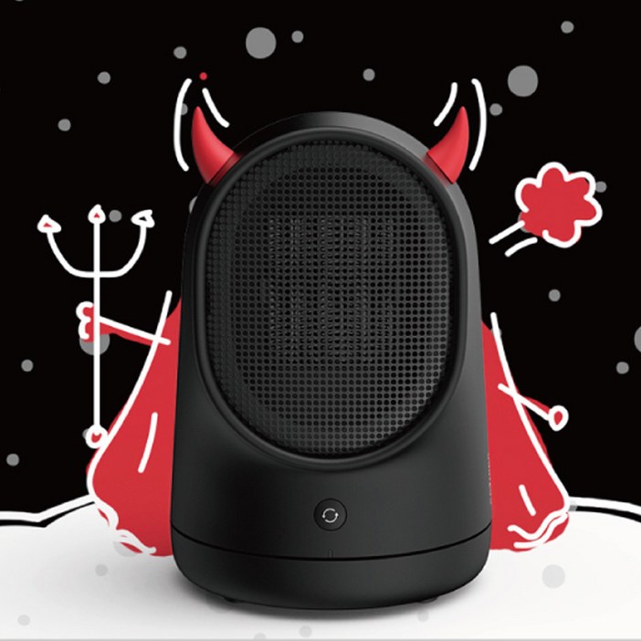 미니 온풍기 사무실 캠핑 미니 히터 500W