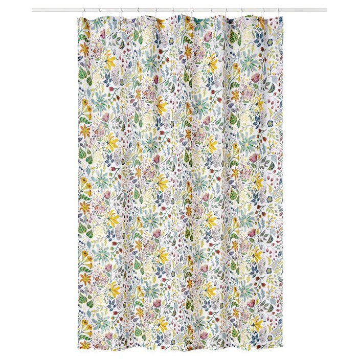 이케아 스트란들룸메르 샤워커튼 180x200cm 멀티컬러