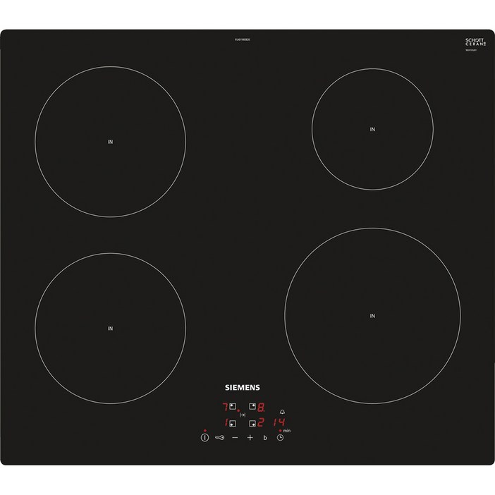 지멘스 Siemens 지멘스인덕션 EU611BEB2E 4구 관부가세 파손보험 포함 독일직배송 인덕션