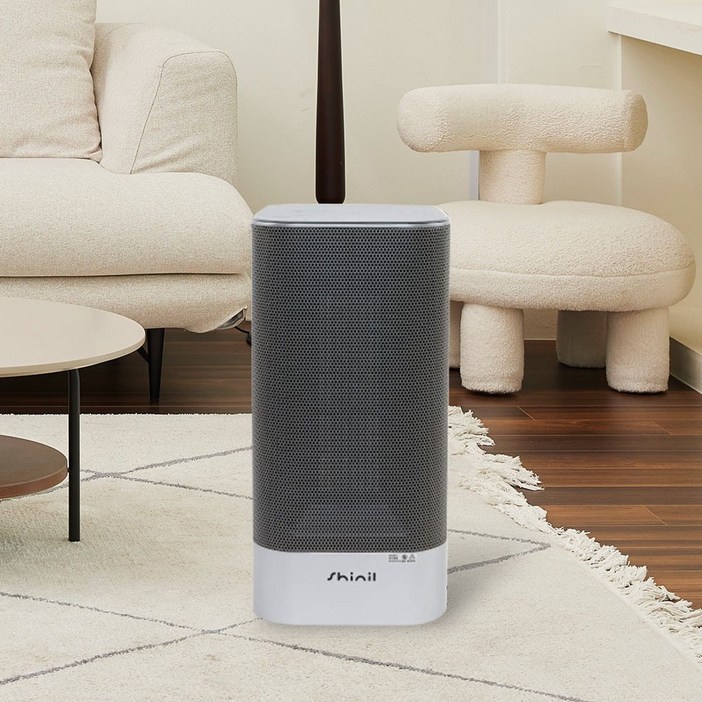 신일 PTC온풍기 저소음 가정용 사무실 전기히터 풀터치디스플레이, 풀터치 디스플레이 3000HS