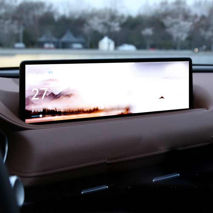 [오카] 디 올뉴 G80 호환상품 내비게이션 액정 보호 필름 기스방지 용품