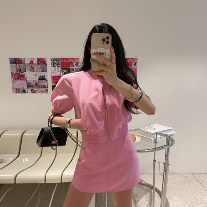 다바걸 DampB made  도로시집업투피스