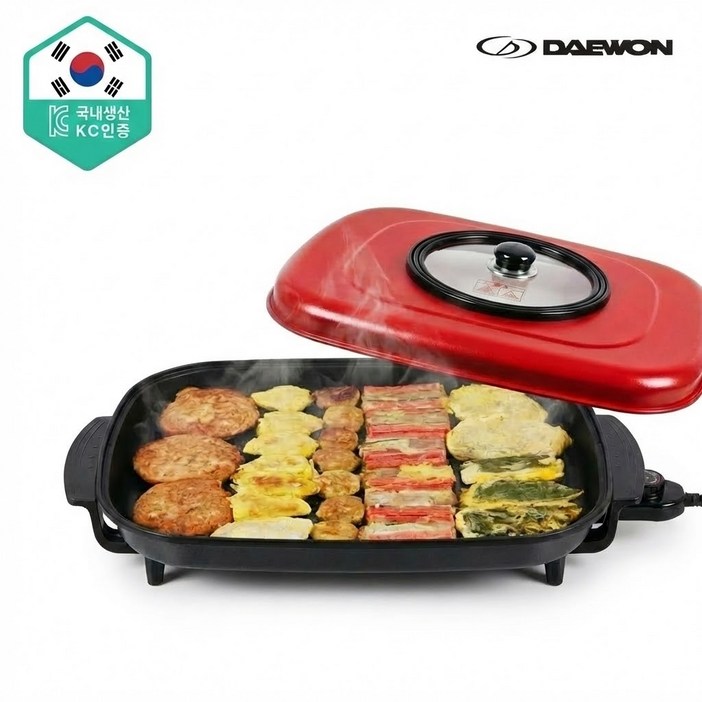 대원 큰집 잔치팬  특대형 국산 전기후라이팬 DWP530A