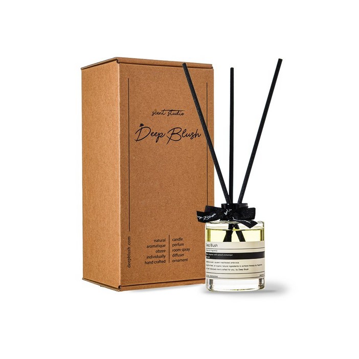 딥블러쉬 실내 방향제 명품 향수 호텔디퓨저, 라임바질&만다린, 120ml, 1개