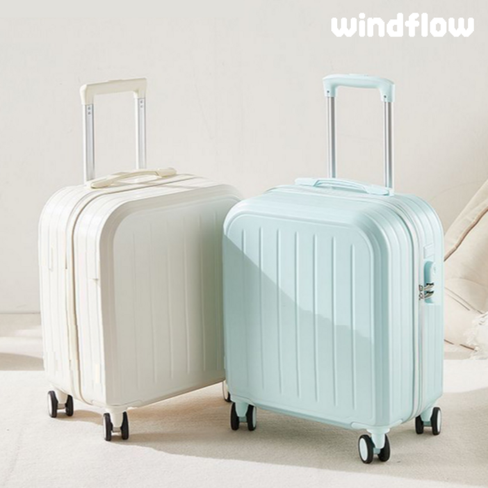 윈드플로우 미니 기내용캐리어 18인치 여행용 감성 하드캐리어