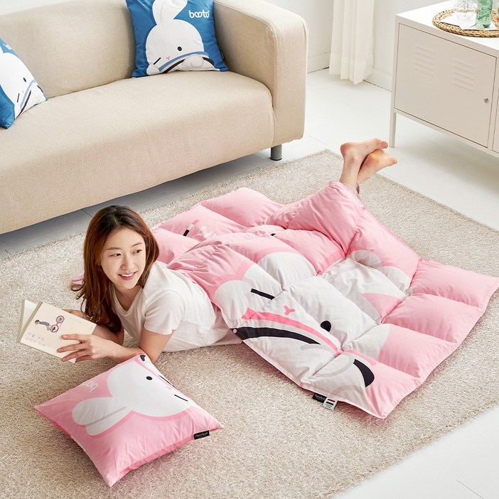 다운뱅크 부토 소파 담요 사계절 캠핑 구스 블랭킷 대형100×150