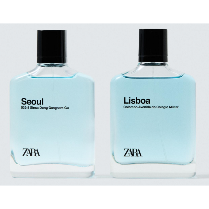 FOR HOMME  ZARA SEOUL + LISBOA 100ML*2