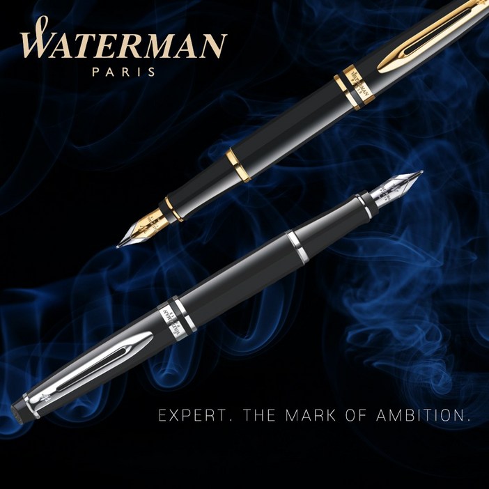 워터맨 엑스퍼트 만년필, 락카블랙CT