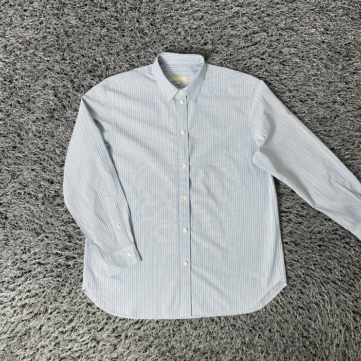 BEAN POLE 빈폴 여성 스트라이프 셔츠 남방 오버핏