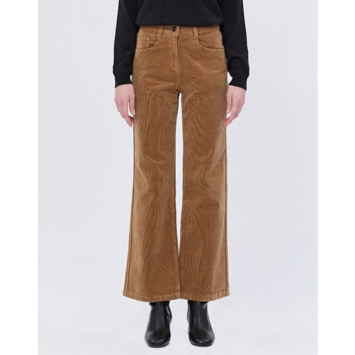 헤지스레이디스 [24FW] 베이지 코듀로이 면혼방 팬츠 WSPA4D908I2 2466422