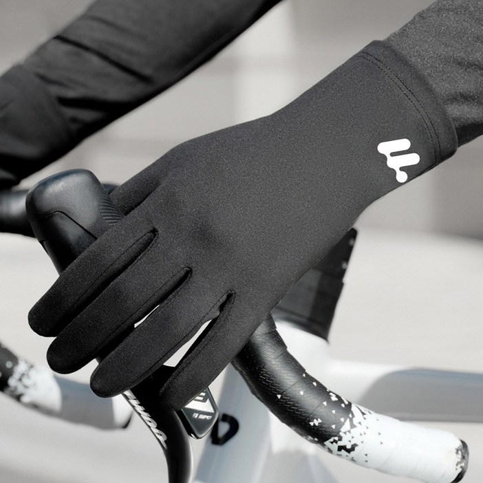 시그니처베이지 자전거 라이딩 겨울 방한 장갑 YPZ269, 1세트, 다크그레이