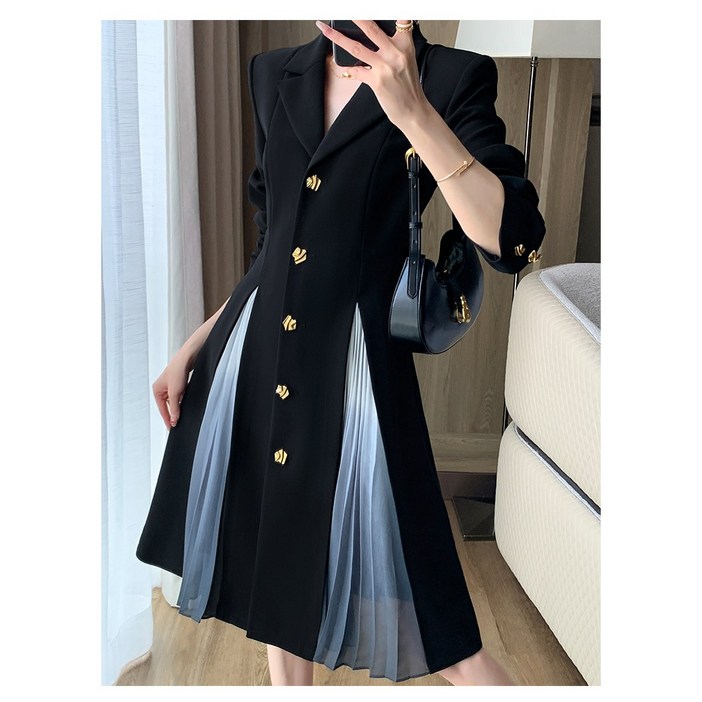 유숀 정장원피스 플레어원피스 알리제원피스