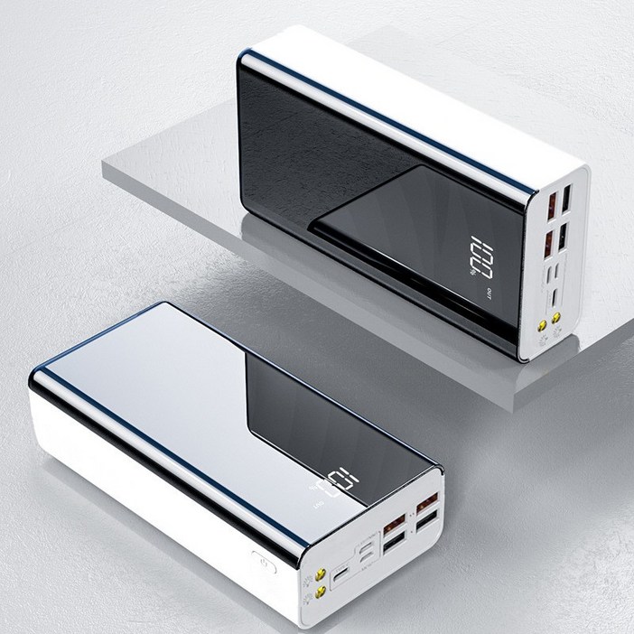 PYHO 보조배터리 50000mAh 캠핑용 보조배터리 일체형 멀티단자 휴대용충전기 보조배터리, 그레이 PYHO 보조배터리 50000mAh 캠핑용 보조배터리 일체형 멀티단자 휴대용충전기 보조배터리, 그레이