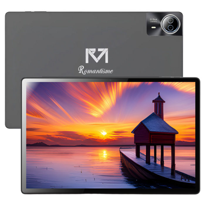 로망티스메 14 인치 태블릿 PC LTE 16GB RAM, Wi-Fi+Cellular, 256GB, 인터스텔라 그레이