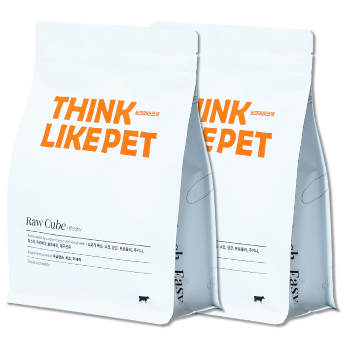 씽크라이크펫 강아지 큐브 생식
