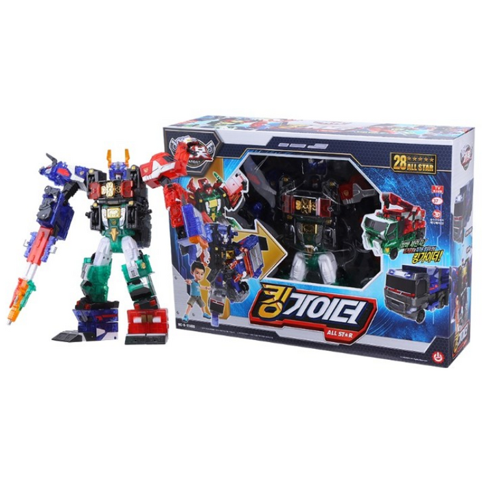 헬로카봇 킹가이더 올스타 자동차 변신로봇