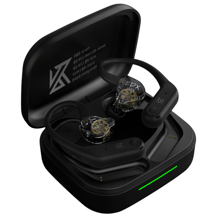KZ AE01 블루투스 5.4 DSP HiFi 고음질 무선 이어폰 듀얼마이크ENC 20시간배터리 이어폰탈부착기능, KZ-AE01