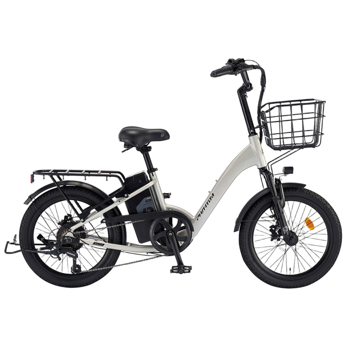 2026 삼천리 전기자전거 20 팬텀 데이지 시티자전거 파스전용, 라이트 웜 실버, 알루미늄