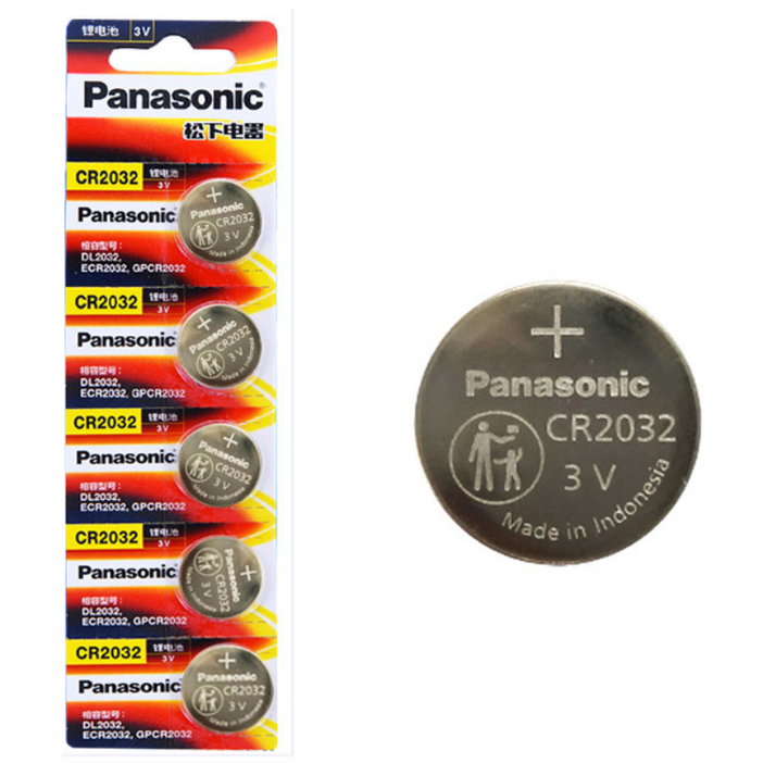 파나소닉 CR2032 CR2025 리튬배터리 5개 전차종 리모콘키 배터리