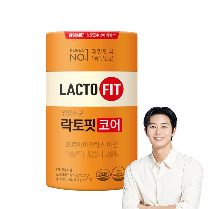 종근당 락토핏 생유산균 코어 1통2개월분 생 유산균, 120g, 1개 종근당 락토핏 생유산균 코어 1통2개월분 생 유산균, 120g, 1개