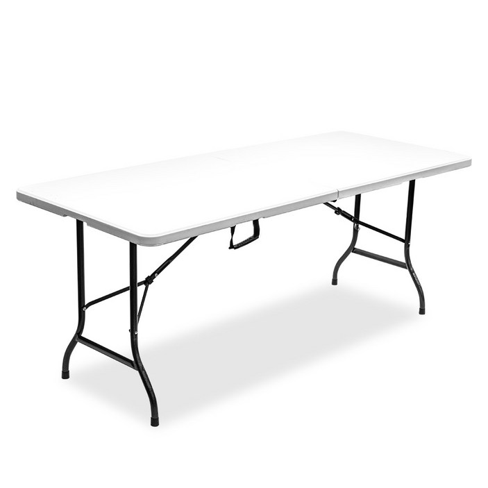 로티캠프 브로몰딩 접이식 테이블 1800, 화이트