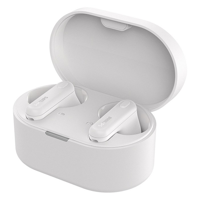 필립스 true wireless 블루투스 이어폰, TAT1108, 화이트