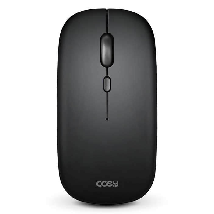 코시 블루투스 C타입 충전식 무소음 마우스 M4130BT, M4130BT, 블랙